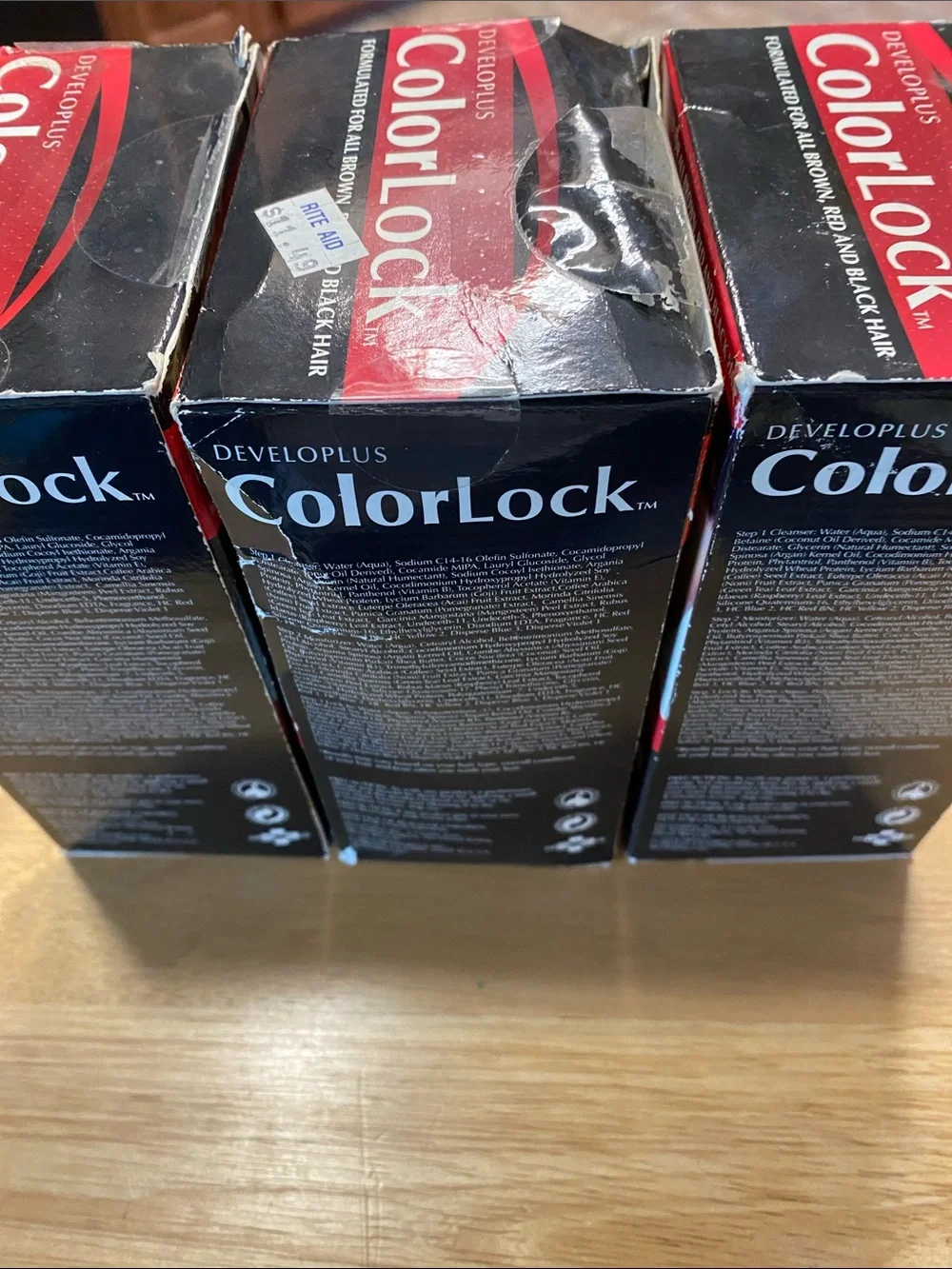 ColorLock Hair Color Maintenance Kit for Brown, Red, & Black NIB